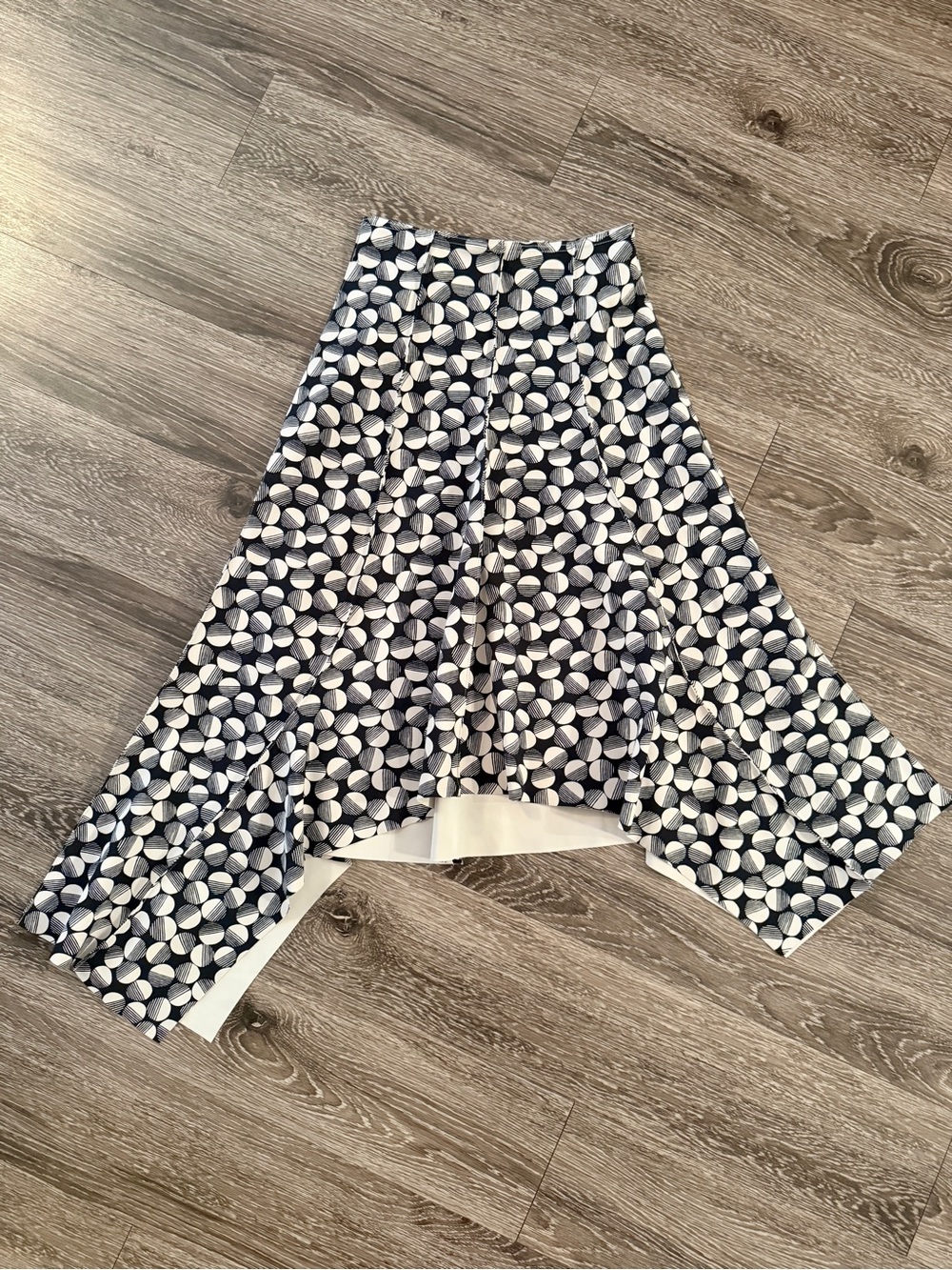 Maria Pinto asymmetrical midi skirt